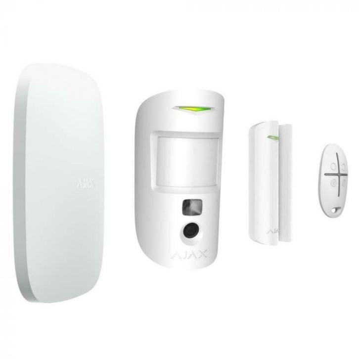 Ajax alarm Starter kit Hub 2, Doe-het-zelf en Verbouw, Alarmsystemen, Nieuw, Compleet systeem, Beweging, Draadloos, Afstandsbediening