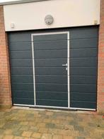 garagedeur met loopdeur, altijd op maat, Doe-het-zelf en Verbouw, Deuren en Horren, Ophalen of Verzenden, Metaal, 120 cm of meer