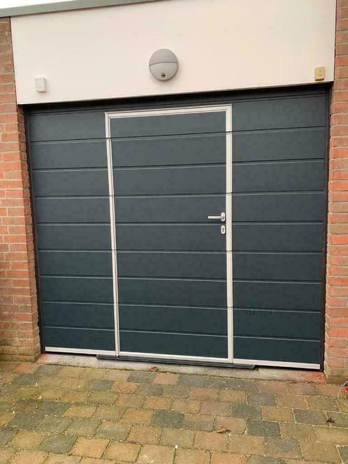 garagedeur met loopdeur, altijd op maat, Doe-het-zelf en Verbouw, Deuren en Horren, Nieuw, Garagedeur, 215 cm of meer, 120 cm of meer