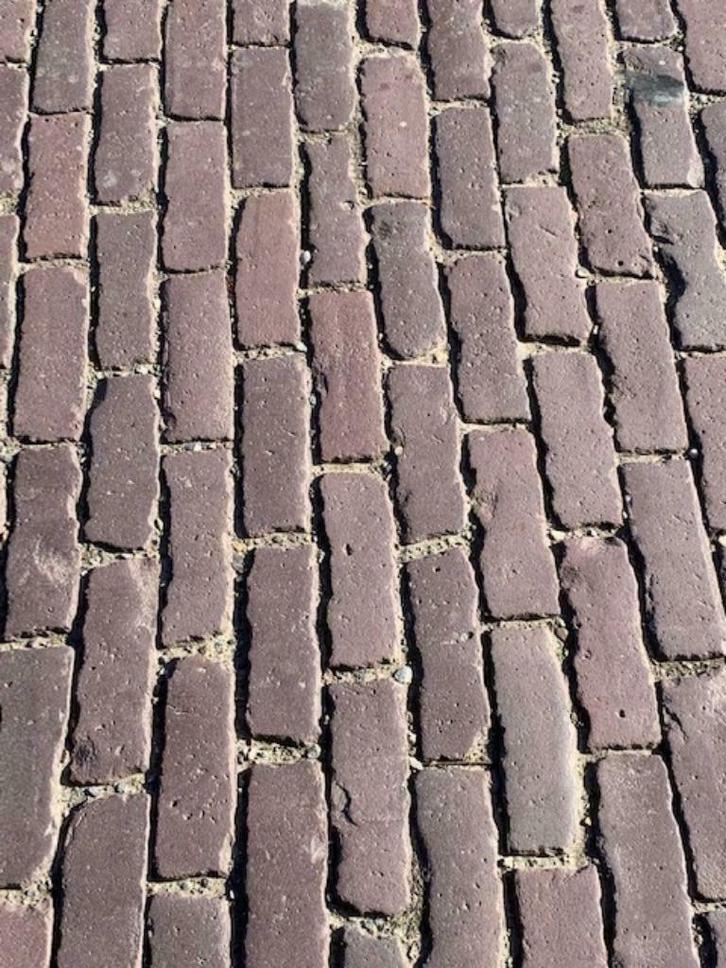 Gebakken 7 duimers dikformaat klinkers grote partijen, Doe-het-zelf en Verbouw, Overige Doe-het-zelf en Verbouw, Gebruikt, Ophalen of Verzenden