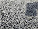 Basalt split zwart/grijs 8/11-8/16-16/32 -30/60 -55/75mm, Ophalen, Zo goed als nieuw, Split, Basalt
