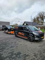 Autotransport open trailer of gesloten nodig ? Bel ons !, Met chauffeur, Aanhangwagen