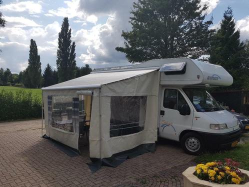 Zeer mooie, luxe 6 persoons camper te huur! airco,tv etc etc, Caravans en Kamperen, Verhuur