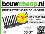 BOUWPRODUKTEN VIA BOUWCHEAP UIT VOORRAAD., Ophalen of Verzenden, Nieuw, Zwart, Dakpannen