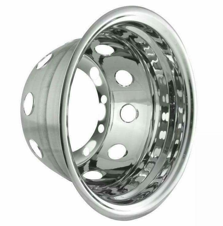 Rvs wielschaal 22,5inch voor de 7,5J - 8,25J of 9J trekas, Auto-onderdelen, Vrachtwagen-onderdelen, Iveco, Nieuw, Ophalen of Verzenden