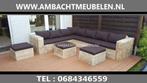 Steigerhout Hoekbank Loungebank Tuinbank TUINMEUBELEN Actie, Ophalen of Verzenden, Nieuw, Steigerhout