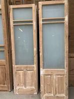 Vintage deuren met glas, 215 cm of meer, Gebruikt, Ophalen of Verzenden, Glas
