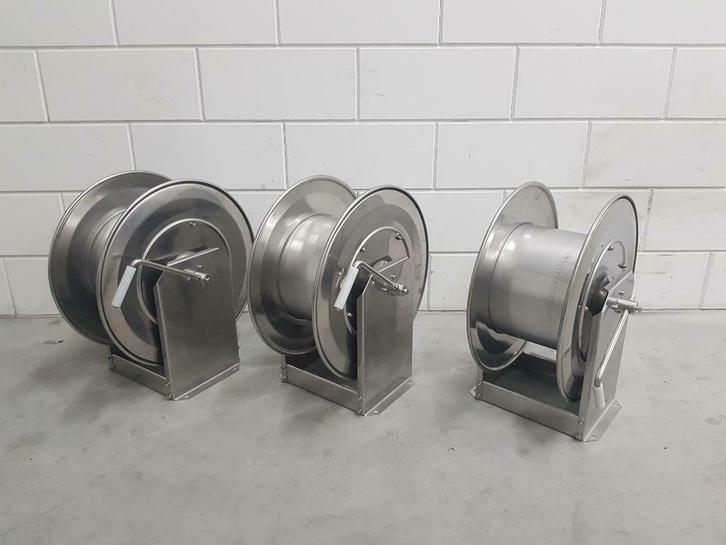 HASPELS HAND AUTOMAAT RVS, Doe-het-zelf en Verbouw, Reinigingsmachines, Nieuw, Ophalen of Verzenden