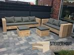 Steigerhouten loungeset tegen actie prijzen steigerhout bank, Tuin en Terras, Verzenden, Bank, Steigerhout, Nieuw