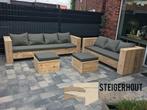 Steigerhouten loungeset tegen actie prijzen steigerhout bank, Tuin en Terras, Tuinsets en Loungesets, Nieuw, Bank, Loungeset, Steigerhout