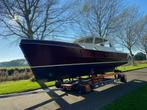 Barkas motorboot, Watersport en Boten, Nieuw, Binnenboordmotor, Diesel, Staal