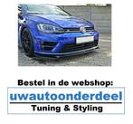 Maxton Design Vw Golf 7 R R20 VII Spoiler Lip Splitter Dsg, Nieuw, Ophalen of Verzenden