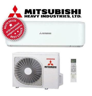 Verwarmen zonder gas! Mitsubishi Heavy Industries 5 kW 