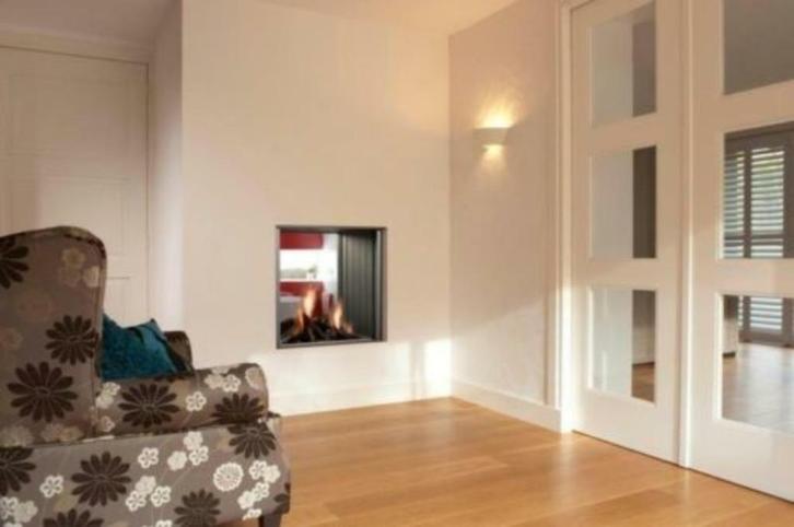 demo model BELLFIRES DERBY gaskachel tunnel, Huis en Inrichting, Kachels, Zo goed als nieuw, Inbouw, Gas, Ophalen