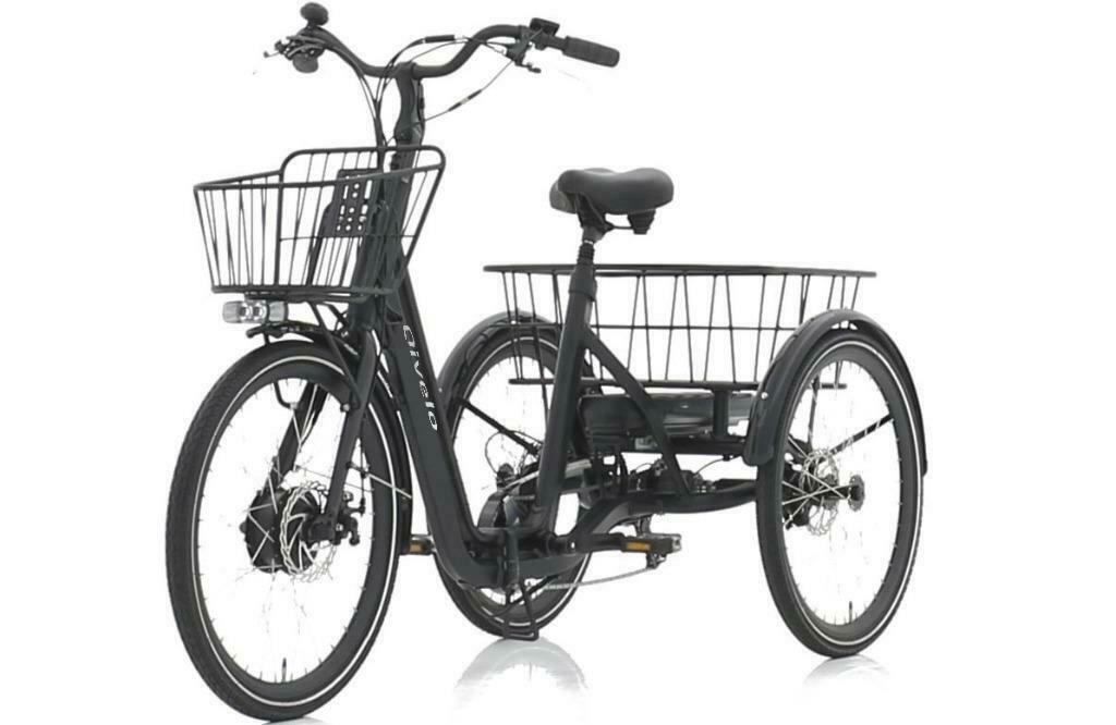 ≥ Qivelo Senior Fold elektrische driewieler fiets vouwbaar DO — Fietsen |  Driewielfietsen — Marktplaats