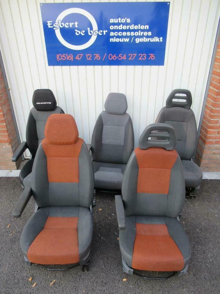 stoel bestuurders- bijrijdersstoel Ducato Boxer Jumper, Auto-onderdelen, Interieur en Bekleding, Citroën, Fiat, Peugeot, Gebruikt
