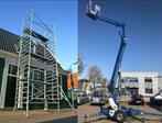 Steiger €10,= per dag ; Hoogwerker €100,= per dag