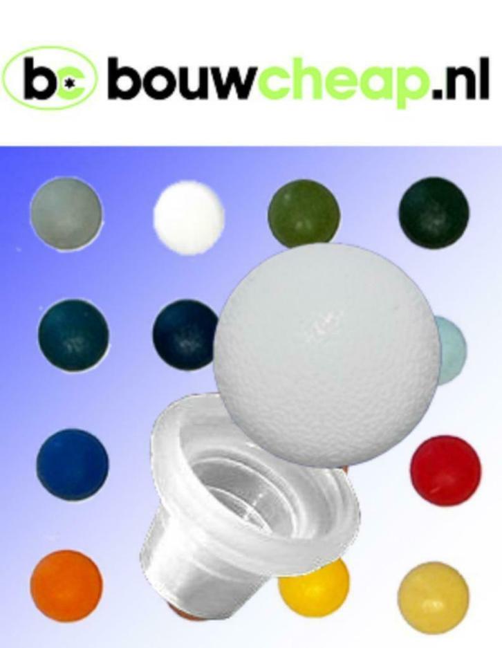 KLEURKAPJES VOOR REKLAMEBORDEN EN HPL PLAAT VOORRAAD, Doe-het-zelf en Verbouw, IJzerwaren en Bevestigingsmiddelen, Nieuw, Schroeven