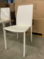 Allegro horeca-interieur stoel stapelbaar wit leder-look