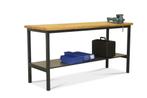 Werkbank werktafel inpaktafel beuken blad 175x60x87 Typ LD, Doe-het-zelf en Verbouw, Werkbanken, Nieuw, 170 cm of meer, Ophalen