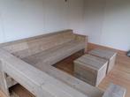 Nieuw Hoekbank steigerhout, Ophalen of Verzenden, Nieuw, Steigerhout