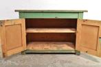 Vintage houten kast brocante dressoir tv meubel