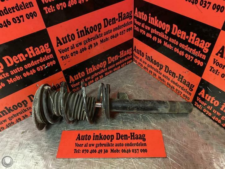 Bmw 3-serie E46 ('98-'05) 323i Veerpoot Schokbreker LV, Auto-onderdelen, Ophanging en Onderstel, BMW, Gebruikt, Ophalen of Verzenden