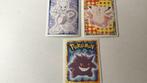 3 verzamelplaatjes/stickers Pokémon