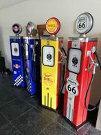 Retro benzinepomp, Shell, Texaco , Esso, Castrol etc, Verzamelen, Gebruikt, Ophalen of Verzenden