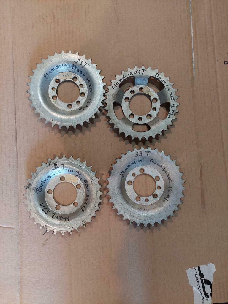 ≥ Tandwielen flandria — Brommeronderdelen | Oldtimers — Marktplaats