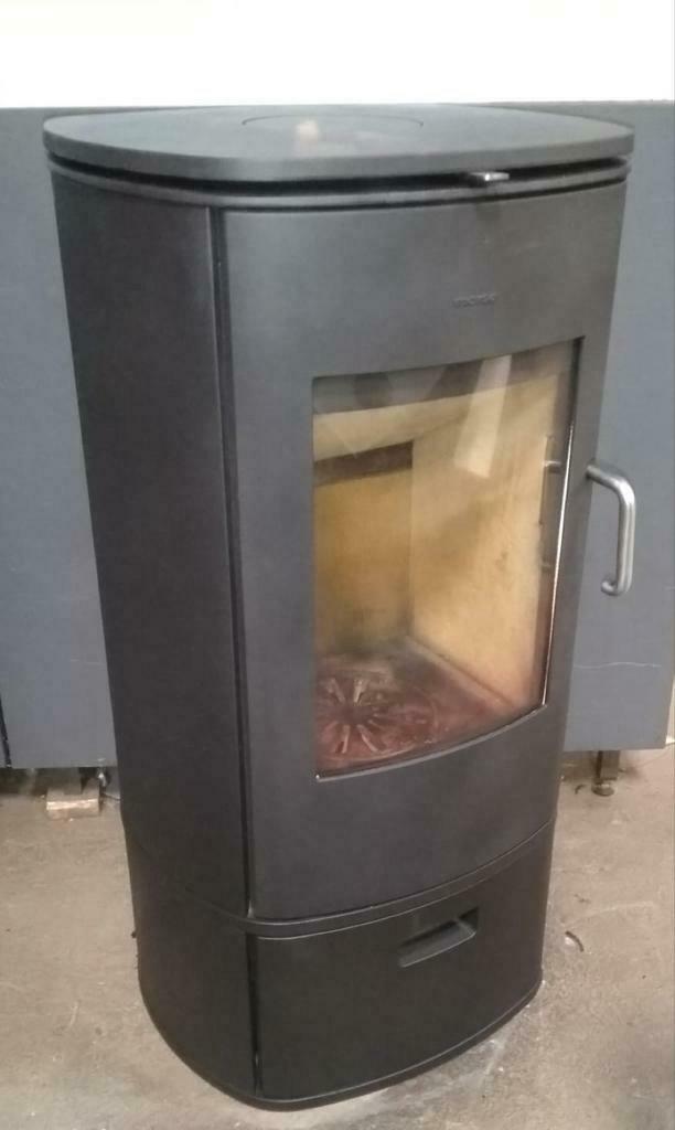 !!! demo model MORSO 8142 gietijzer convectie houtkachel !!!, Huis en Inrichting, Kachels, Zo goed als nieuw, Vrijstaand, Hout