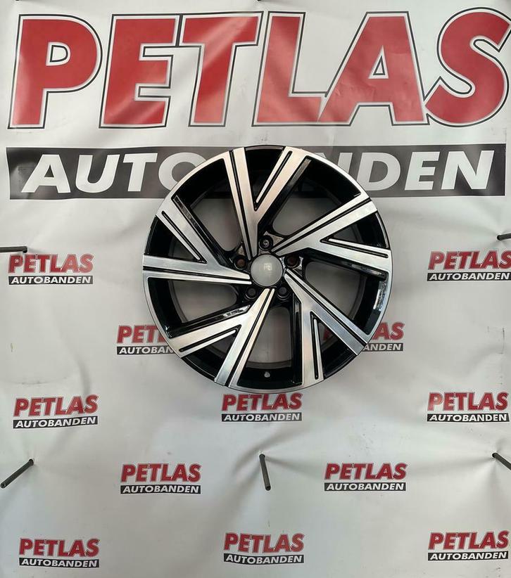 Volkswagen bergamo look 17 18 19 inch velgen golf polo rline, Auto-onderdelen, Banden en Velgen, Banden en Velgen, Zomerbanden