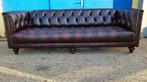 Nieuwe moderne Chesterfield bank 2.35 + GRATIS BEZORGD, Nieuw, Rechte bank, Leer