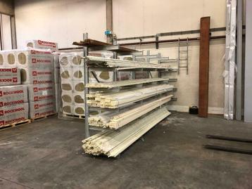 Draagarmstelling 250cm hoog licht uitvoering enkel en dubbel beschikbaar voor biedingen