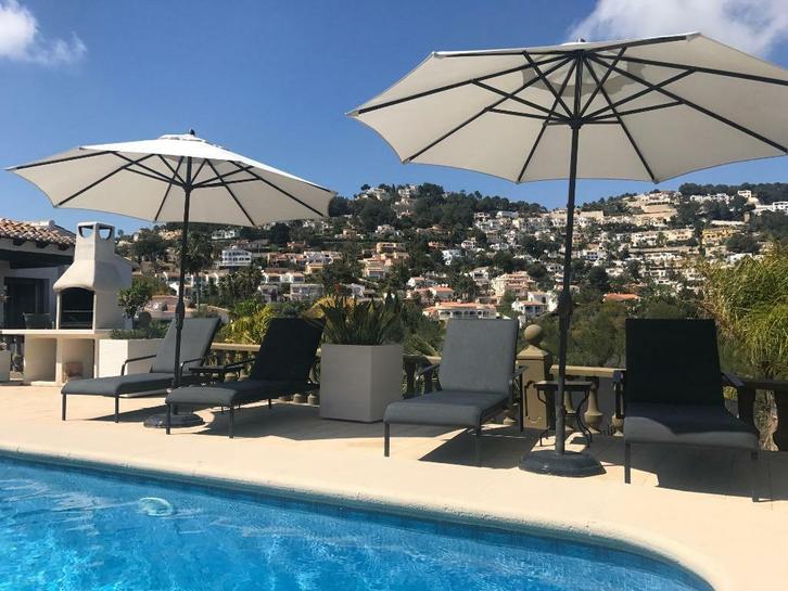 Spanje Costa Blanca Moraira Vakantiehuis Zwembad Jacuzzi, Vakantie, Vakantiehuizen | Spanje, Costa Blanca, Landhuis of Villa, Dorp