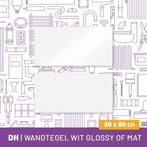 AANBIEDING! DH Wandtegel Wit 30x60cm Glossy of Mat, Nieuw, Wandtegels, 20 tot 40 cm, Ophalen of Verzenden