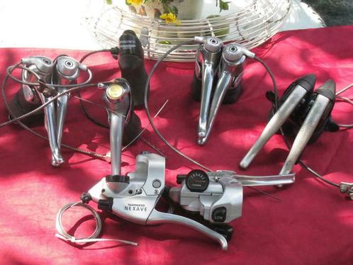 WEGGEEFPRIJSJES, SHIFTERS, Derailleurs, Remhandels,  Naven,, Fietsen en Brommers, Fietsonderdelen, Zo goed als nieuw, Racefiets