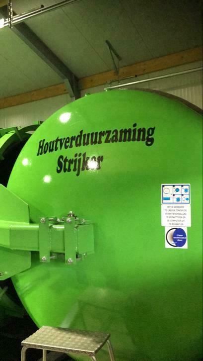 Uw eigen hout laten impregneren rabat zwart/ grijs /douglas, Doe-het-zelf en Verbouw, Hout en Planken, Zo goed als nieuw, Ophalen