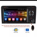 Android navigatie CarPlay Audi A3/A4/MK2/8J/TT,2003 tot 2013, Ophalen of Verzenden, Nieuw