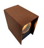 Muurlamp, neer schijnend, gemaakt van gecertificeerd Corten, Staal, Wandlamp, Nieuw, Ophalen of Verzenden