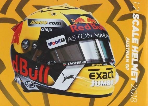 ≥ Helm 1:2 Max Verstappen Oostenrijk 2018 en 2019 — Automerken, Motoren en  Formule 1 — Marktplaats