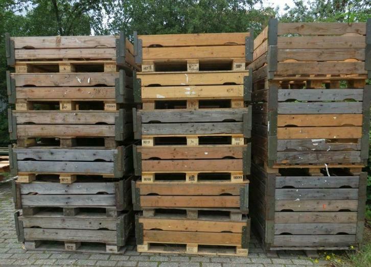 Transportkisten Voorraadkisten Aardappelkisten Palletbox Pal, Doe-het-zelf en Verbouw, Kratten en Dozen, Gebruikt, 100 cm of meer
