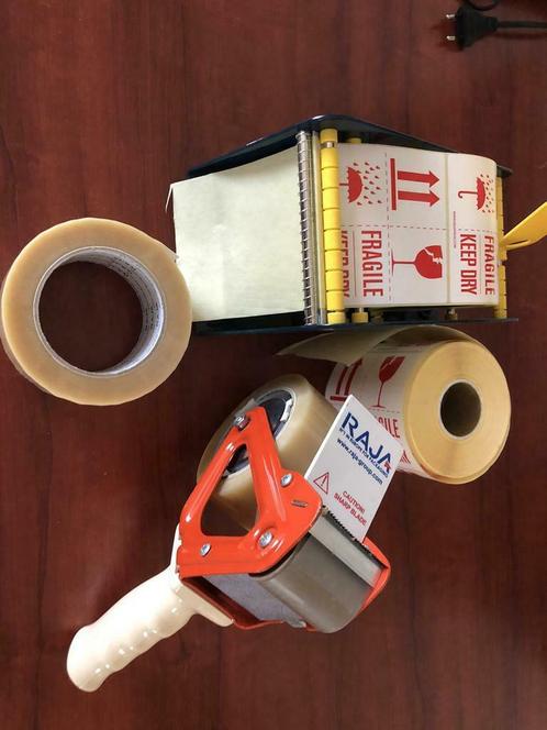 Plakband roller en sticker roller enveloppen voor webshop, Zakelijke goederen, Kantoor en Winkelinrichting | Onderdelen, Ophalen of Verzenden