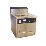 Rubbens gasfriteuse bakwand met vetfilter!, Ophalen of Verzenden, Gebruikt, Fornuis, Frituur en Grillen