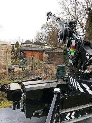 Hijskraan huren met machinist (compactkraan) beschikbaar voor biedingen