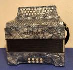 Trekkast Hohner Club IV, C/F, 3 rijer, 3 korig, 8 bassen., Ophalen, Gebruikt, Hohner, Met riemen