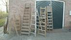 Houten ladder , trap  schildersladder vanaf 15,-