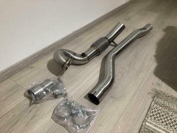 VW Golf 7R MK7 Audi S3 8V Audi TT 3 INCH 76MM DOWNPIPE DECAT beschikbaar voor biedingen