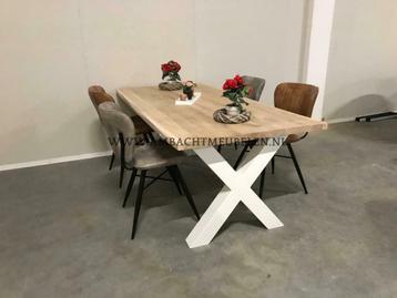 Eiken Boomstam tafels Recht Ovaal Rond SHOWROOM ELKE DAG OPE beschikbaar voor biedingen