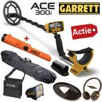 DETECTOR PLAZA: Garrett ACE 300i + AT ProPointer MEGA-ACTIE, Nieuw, Instelbare gevoeligheid, Ophalen of Verzenden, Garrett